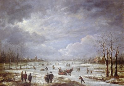 Paisaje de invierno de Aert van der Neer